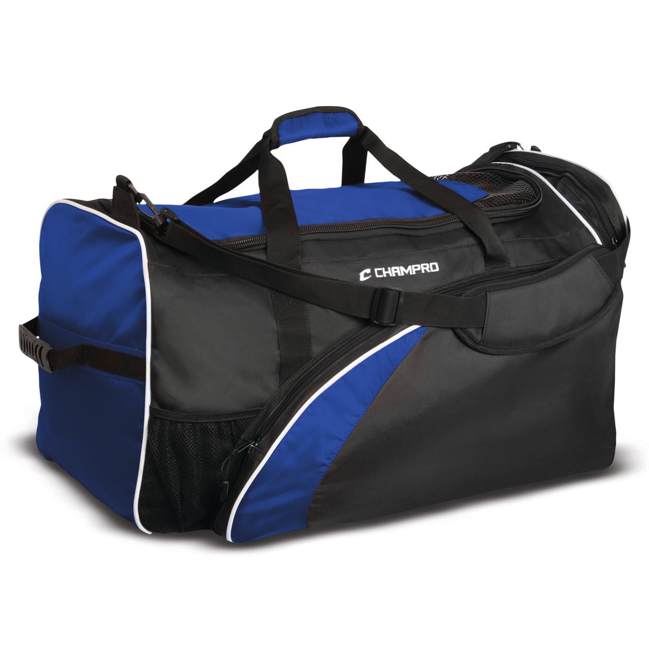CHAMPRO Varsity Football Duffle Bag for Helmet, Pads, and Gear, 28