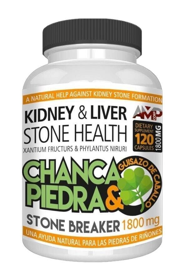 CHANCA PIEDRA Stone Breaker Kidney & Liver Stone Health 1800 mg 120