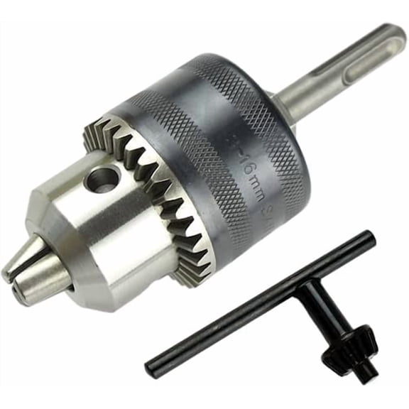 CHANCS 1/2-20UNF 3.0mm-16mm Drill Chuck Key Quick Change Drill Adapter with SDS Electric Hammer Round Shank for Drill Accessories