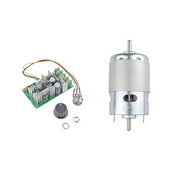 CHANCS 895 DC12V-24V 6000RPM-12000RPM Dual Output Shaft Speed-Adjusting DC Motor Controller