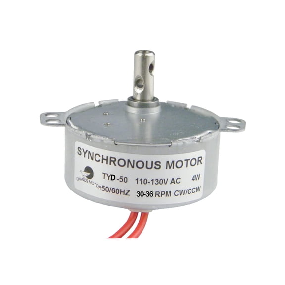 CHANCS Electric Synchron Motor Micro Motor TYD-50 110V 30-36RPM Microwave Fan in AC Motor Mini Gear Motor