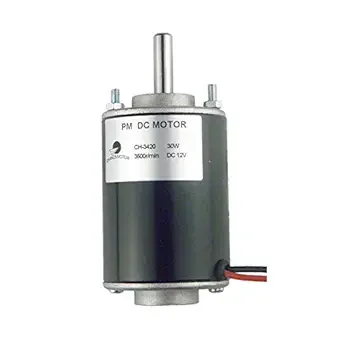CHANCS Large Torque Gear Motor CH-3420 Electric Motor 12V DC Motor 3500RPM Minor Shaft Electric Power Tool