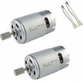 thumbnail image 1 of CHANCS Magnetic Gear Motor 550 6V DC 20000RPM Electrical Tools for DIY Hobby Toy Cars Remote Control 2PCS, 1 of 7