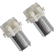 CHANCS Micro DC Peristaltic Pump 24V 370 Motor Self-priming Pump for Robot Vacuum Cleaner 2PCS