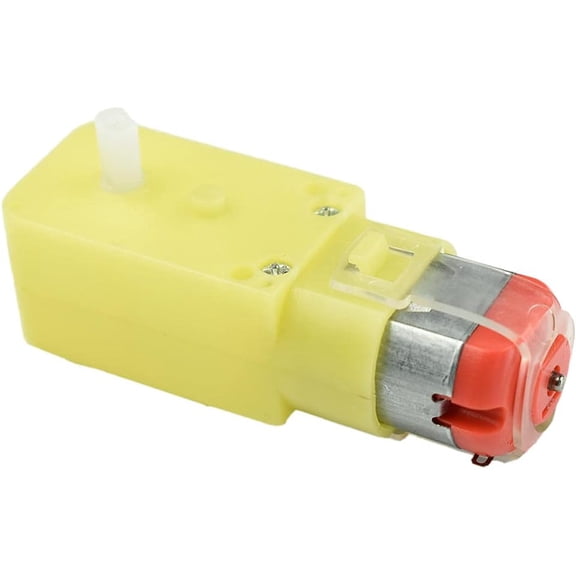CHANCS Mini DC Motor Single Motor Smart Car Robot Gear Motor 3V 36RPM 6V 72RPM Geared Motor for Car Chassis