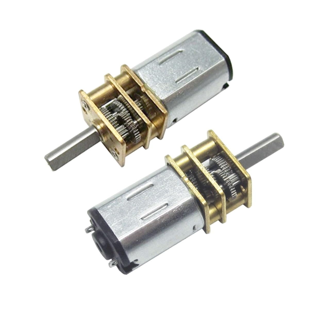 3-Pack N20 High Torque DC 6V Gear Motors - 100RPM, 3mm Shaft, Metal Gearbox For DIY RC Toys & Projects