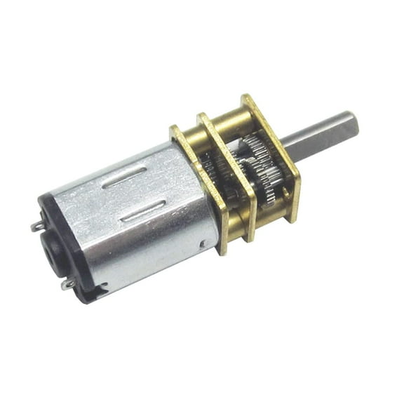 CHANCS N20 DC Mini Metal Gear Motor 3V 200RPM Shaft Length 10mm High Torque Speed Reducing Small Motor for Power Tools