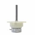 thumbnail image 1 of CHANCS Slow Speed Micro Electric Motor 6V 5RPM DC 12V 10RPM Shaft 38.5mm High Torque Rotary Speed Cylinder Shape Deceleration Reducing Motor Plastic, 1 of 7