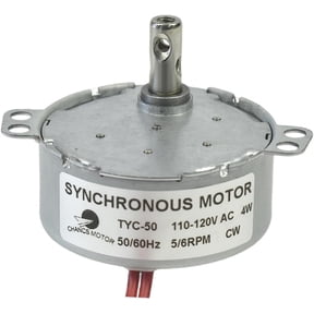 CHANCS Small AC Synchronous Electric Motor TYC-50 110V AC 5/6RPM CW Torque 4.8Kg.cm Robust Fan Motor