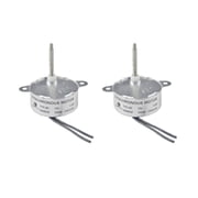 CHANCS Small Synchronous Motor TYC-40 12V 5RPM AC Shaft 35mm Slow Speed Electric Motor for Christmas Decorcation 2PCS
