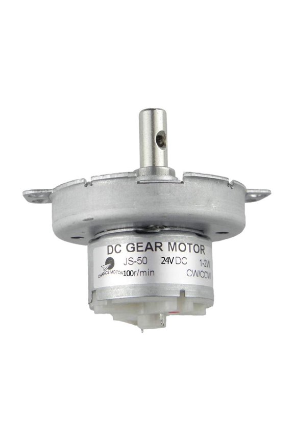 Synchronous Motor DC 24V JS-50 100RPM Reduced DC Motor Mini DC Gear Motor