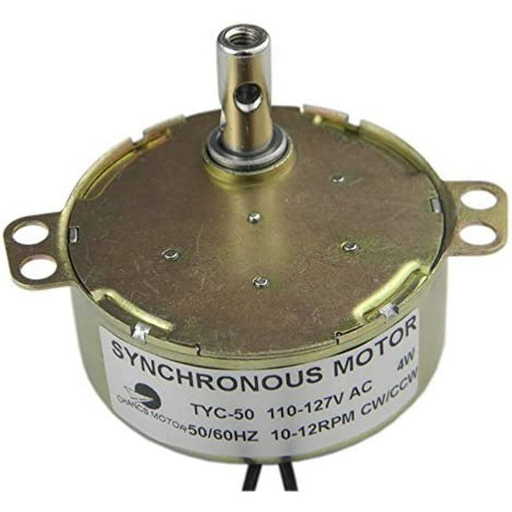 CHANCS TYC-50 10/12RPM CW/CCW Permanent Magnet Motor 110V AC Electric Synchron Motor
