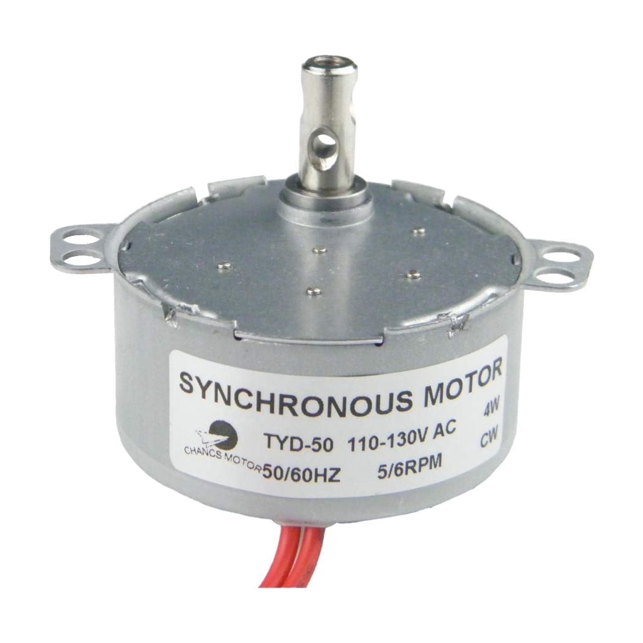 CHANCS TYD-50 110V 5-6RPM CW 50/60Hz Electric Synchron Motor for Electric Fireplace