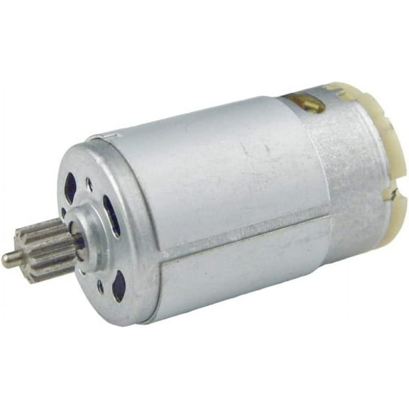 CHANCS Torque Magnetic Mini Electric Motor 390 DC 6V 19000RPM with 12-Tooth Gear for DIY Toys Cars with Replace RS-380