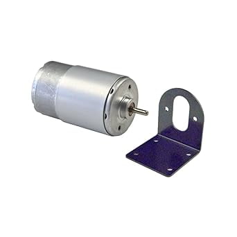 CHANCS Torque Magnetic Mini Electric Motor 555 DC 24V Speed 3500RPM with Backet for DIY Hobby DIY Electric Screwdriver Drill Tools