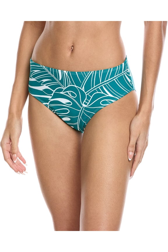 womens  Classic Mid-Rise Bikini Bottom, l