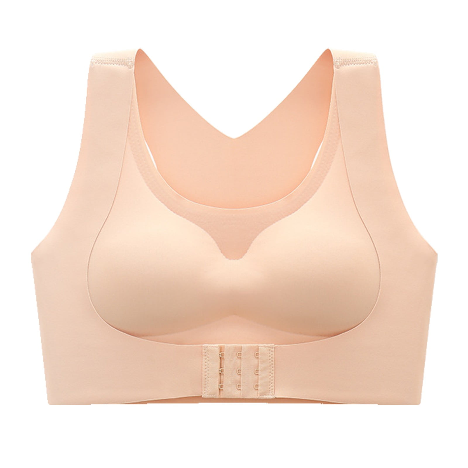 CHANGMOO Back Fat Smoothing Bra Sexy Unlined Bras With Underwire