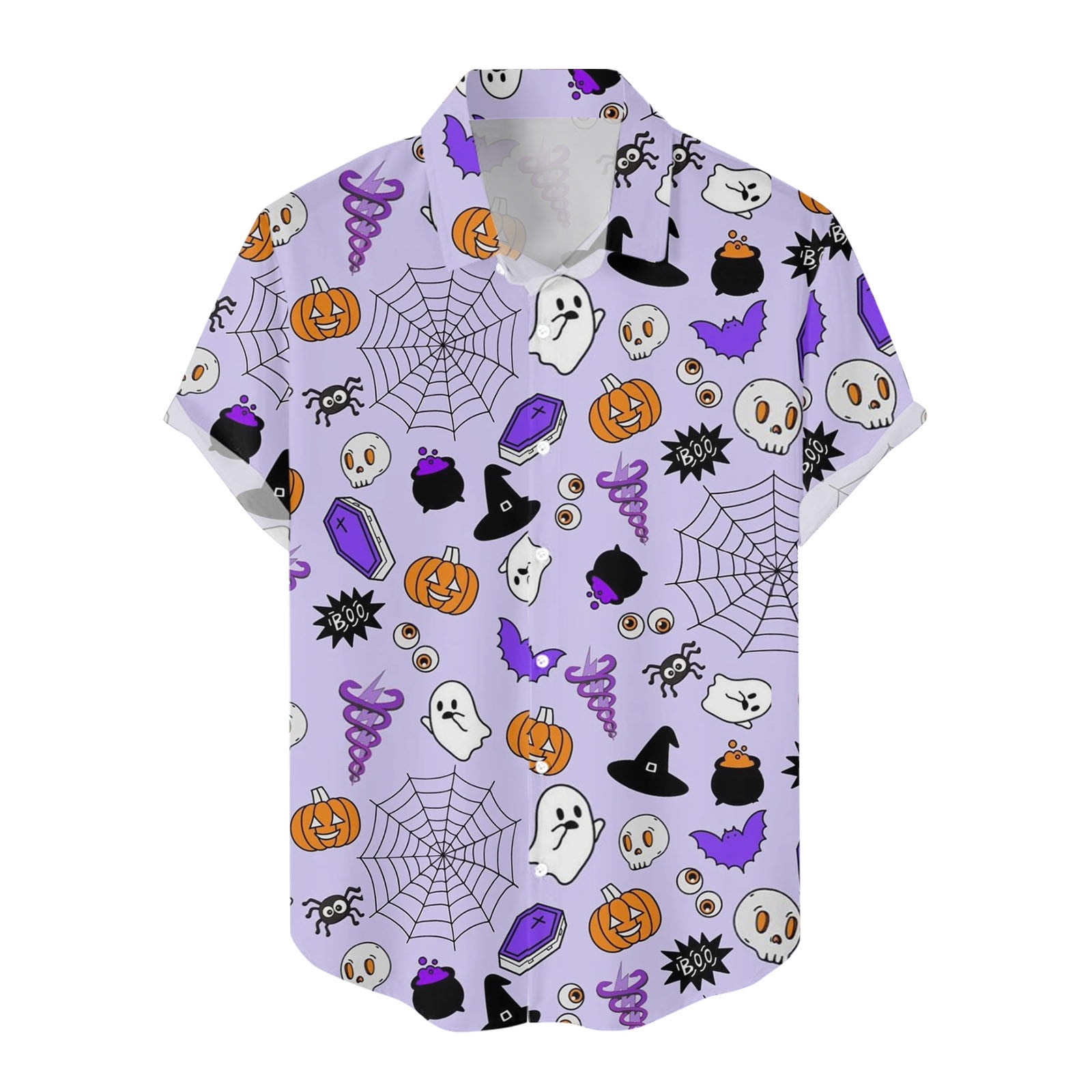 CHANGMOO Shirt Cute and Funny Pattern Print Mens Dress Shirt