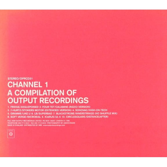 CHANNEL 1: A COMPILATION OF OUTPUT RECORDINGS [5019148625797]
