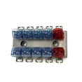 thumbnail image 1 of CHANNELL 10 PAIR GANG MINI ROCKER BRIDGING MODULE PHONE COMMONING BLOCK MRB-10F0, 1 of 5