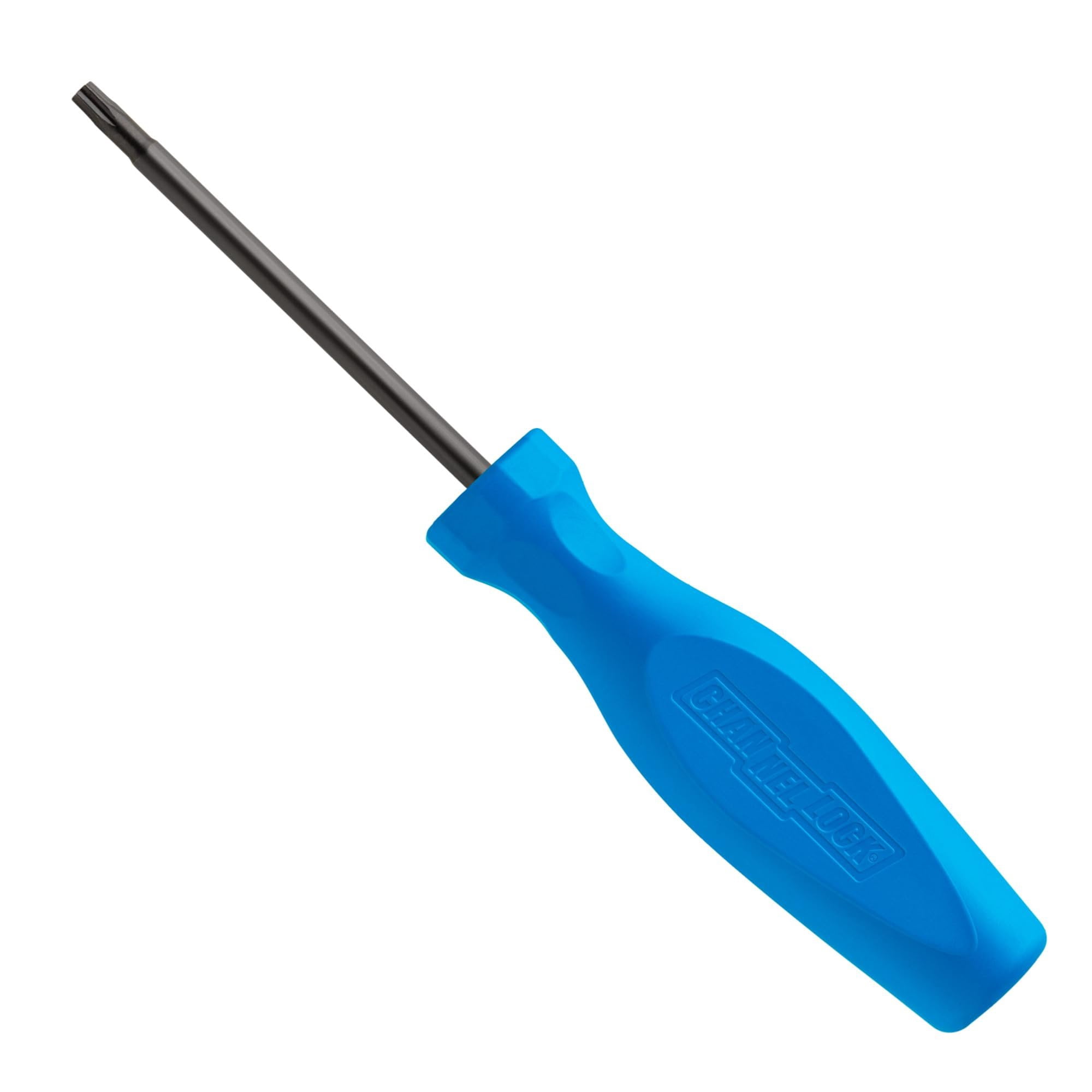 CHANNELLOCK Schlitz-Schraubendreher 1/4 Zoll – Magnetische Spitze, Tri-Lobe-Griff, Made In USA, 3,8 Cm Schaft