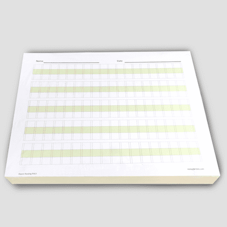 CHANNIE'S REAM 250 PAGES (125 front/back) W300 QUICK & NEAT ALPHABET