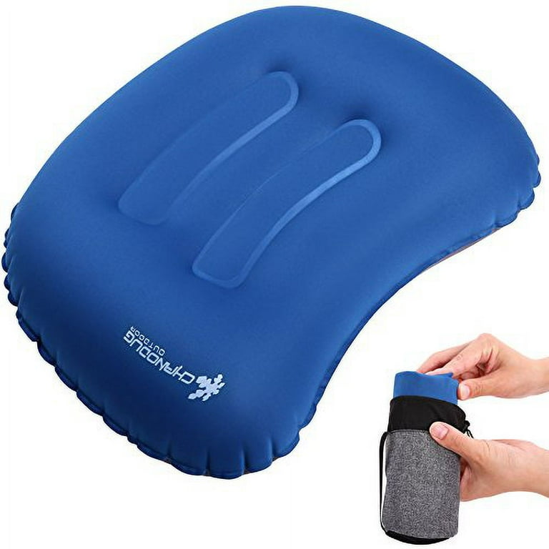 Neck Lumbar Support Pillow Camping Inflatable Airplane Car Pillows Travel