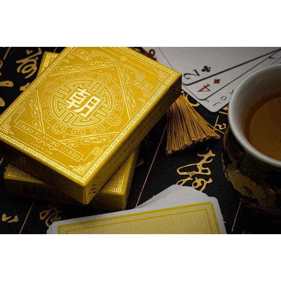 CHAO Imperial Yellow Edition Playing Cards