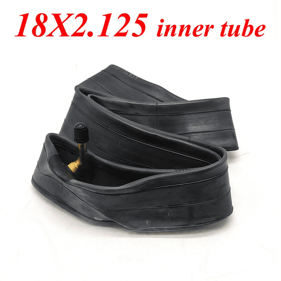 CHAO YANG 18x2.125 Inner Tube Curved Stem 45 For 18 Inch Electric Bicycle Wheel Tyre