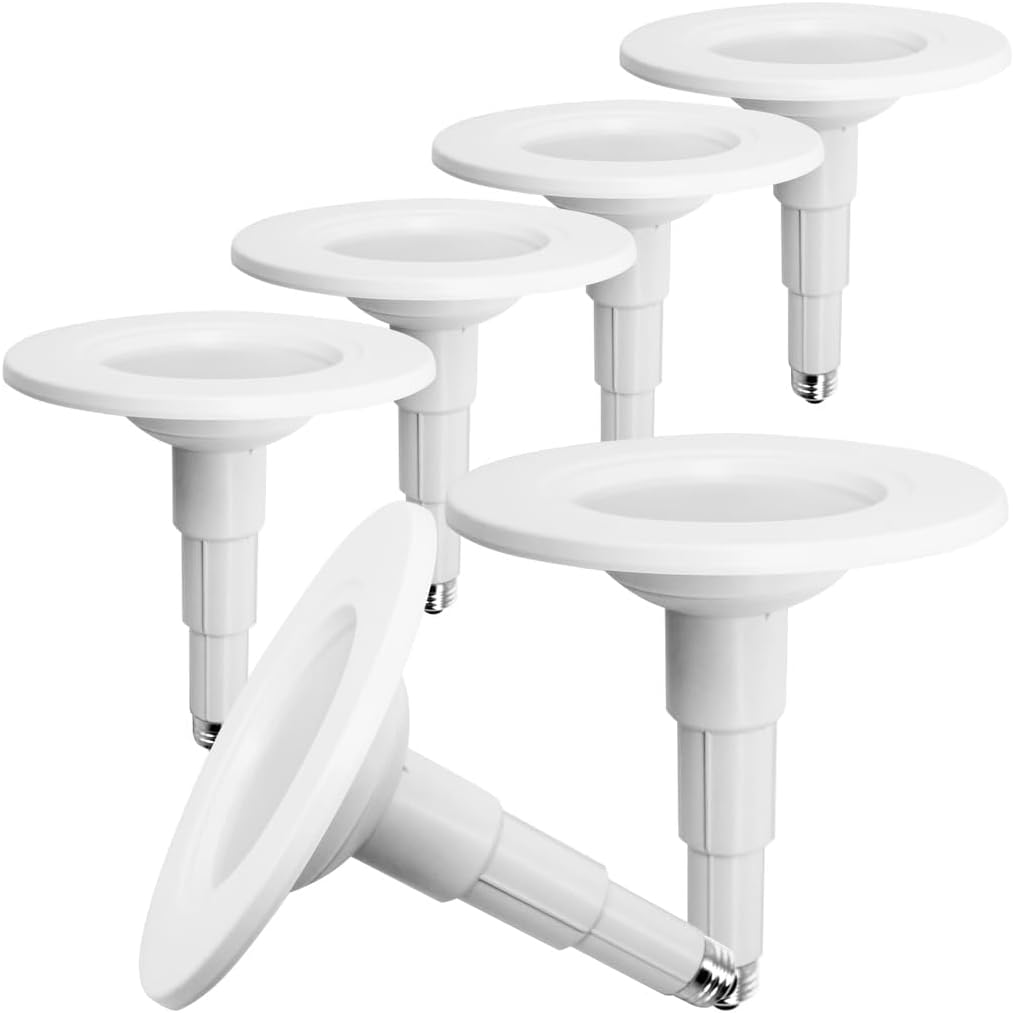 CHAOCHUANG 5/6 Inch LED Can Light Conversion Kit,Adjustable Recessed