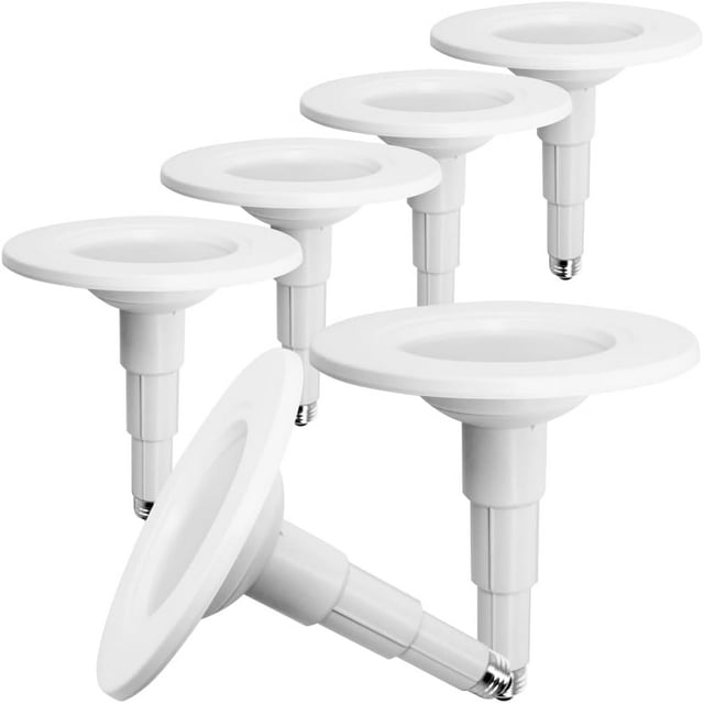 CHAOCHUANG 5/6 Inch LED Can Light Conversion Kit,Adjustable Recessed Retrofit Downlight, ETL