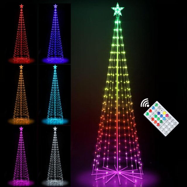 CHAOCHUANG Multicolor LED Outdoor Christmas Tree Light Show Decorations