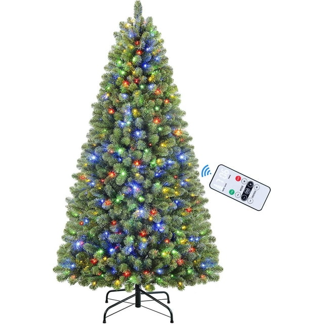 CHAOCHUANGLife 5ft Prelit Premium Artificial Hinged Christmas Tree with