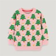 CHAOLEI Toddler Boy's Girl's Christmas Cartoon Prints Long Sleeves