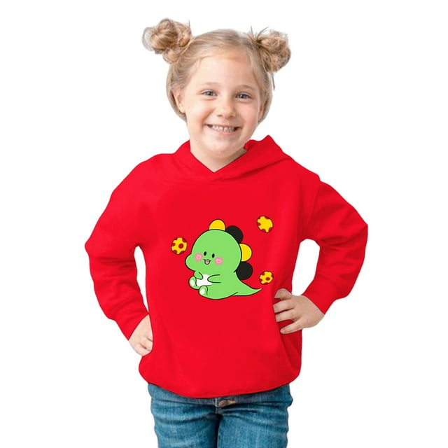 CHAOLEI Toddler Boys Girls Pullover Sweatshirt Children Solid Plus