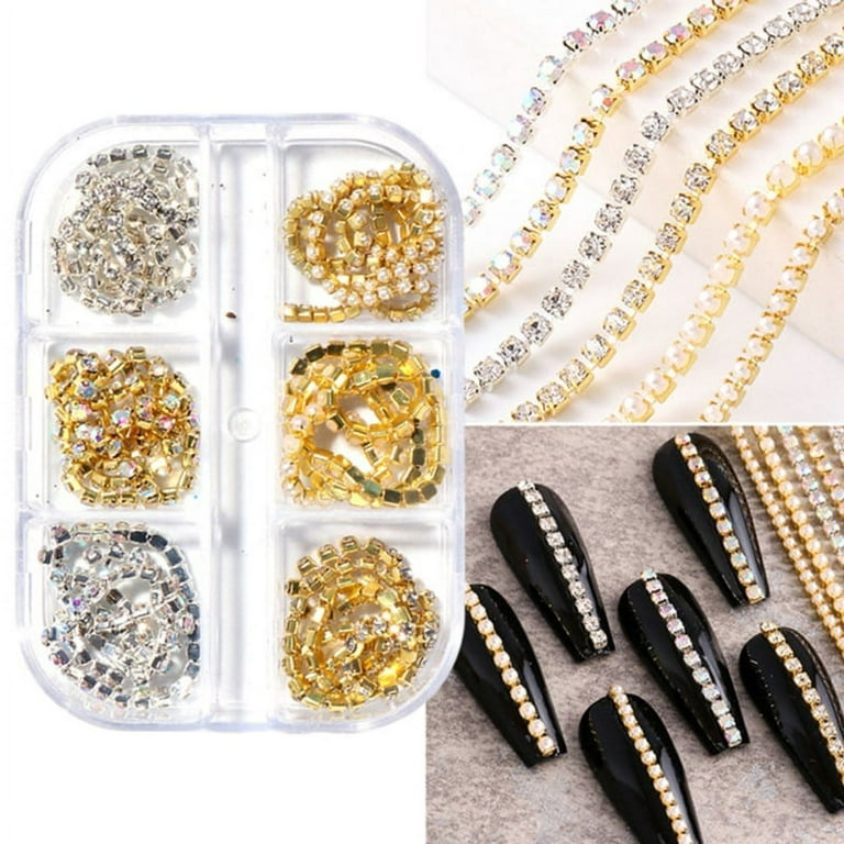 Diamonds Jewelry Nails, Nail Art Decorations Charms