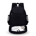 thumbnail image 1 of CHAOYUNYI Dry Wet Gym Backpack with Shoe Compartment and Wet Pocket for Women Water Resistant Sports Bag for Swimming Beach Yoga Travel, Black M, 1 of 8