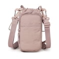 thumbnail image 1 of CHAOYUNYI Water Bottle Holder Bag, Water Bottle Carrier with Adjustable Shoulder Strap Fits 16 oz to 40 oz Bottles Multiple Storage Pockets Side handles, 1 of 5