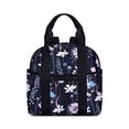thumbnail image 1 of CHAOYUNYI Women’s Backpack Bag Medium Size with Trolley Sleeve, Adjustable Strap/ Top Handle, Water Resistant Travel Daypack, Dreamy Flower, 1 of 7