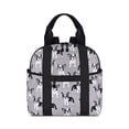 thumbnail image 1 of CHAOYUNYI Women’s Backpack Bag Medium Size with Trolley Sleeve, Adjustable Strap/ Top Handle, Water Resistant Travel Daypack, Gray Dog, 1 of 7