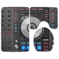 thumbnail image 1 of CHAPLLE DJ Controller Dashboard 3 Piece Bathroom Rugs Set Bath Rug Contour Mat and Toilet Lid Cover, 1 of 2