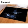 thumbnail image 1 of CHAPLLE New Life 3 Piece Bathroom Rugs Set Bath Rug Contour Mat and Toilet Lid Cover, 1 of 2
