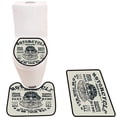 thumbnail image 1 of CHAPLLE Retro Motorcycle Repair Fast Ride for Poster 3 Piece Bathroom Rugs Set Bath Rug Contour Mat and Toilet Lid Cover, 1 of 2