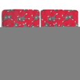 thumbnail image 1 of CHAPLLE Sock Monkey Red Party 3 Piece Bathroom Rugs Set Bath Rug Contour Mat and Toilet Lid Cover, 1 of 2