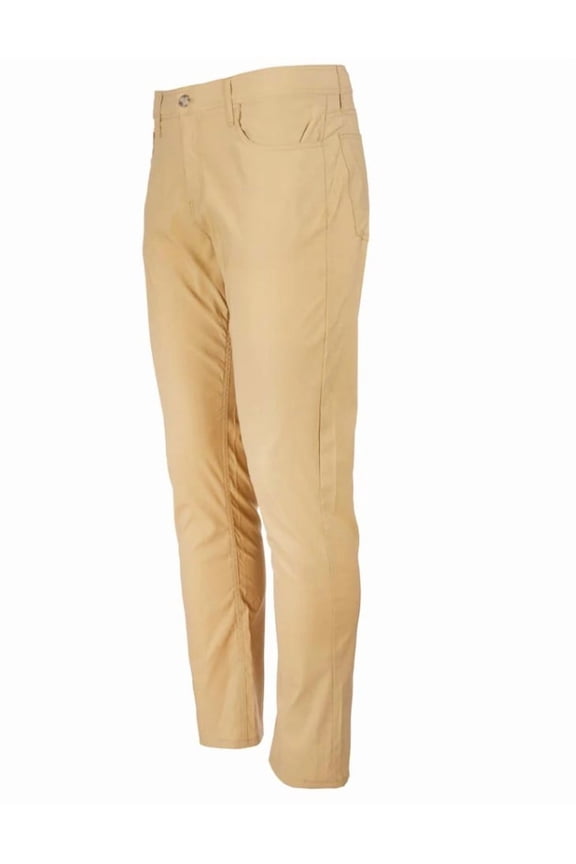 MEN'S PERFORMANCE 5 POCKET PANTS - SIZE: MEN 34X32 - KHAKI