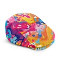 thumbnail image 1 of CHAQLIN Abstract Swirl Polyester Beret Hat with Vintage, Retro Durable Newsboy Forward Hat for Driving Walking Travel, 1 of 4