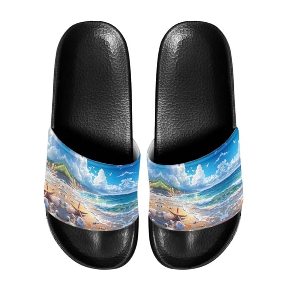 CHAQLIN Anti-Slip Slippers for Women Shower Bathroom Slides Sandals House Slippers