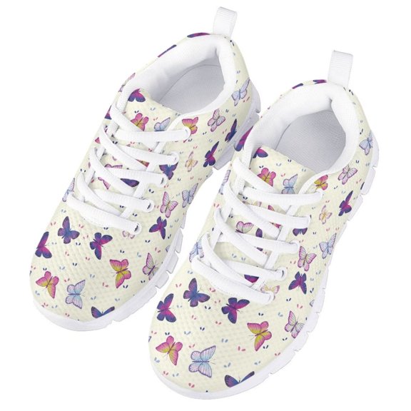 CHAQLIN Barefoot Wide Toe Box Shoes for Kids Sneakers Girls Breathable Tennis Walking Shoes with Arch Support