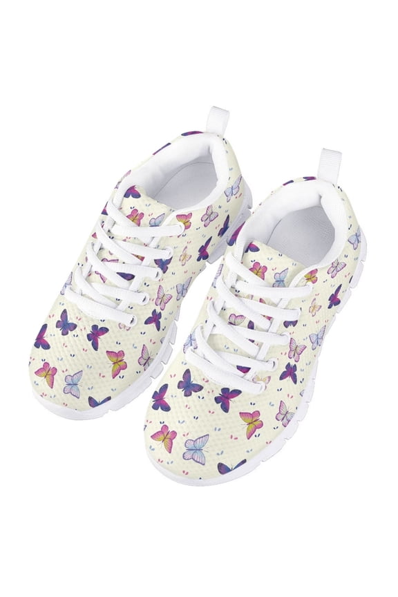 Barefoot Wide Toe Box Shoes for Kids Sneakers Girls Breathable Tennis Walking Shoes with Arch Support