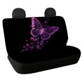 thumbnail image 1 of CHAQLIN Butterfly Pattern Rear Bench Seat Cover with Sedan Truck, Non-Slip Durable Rear Seat Covers(2 Pcs), 1 of 7